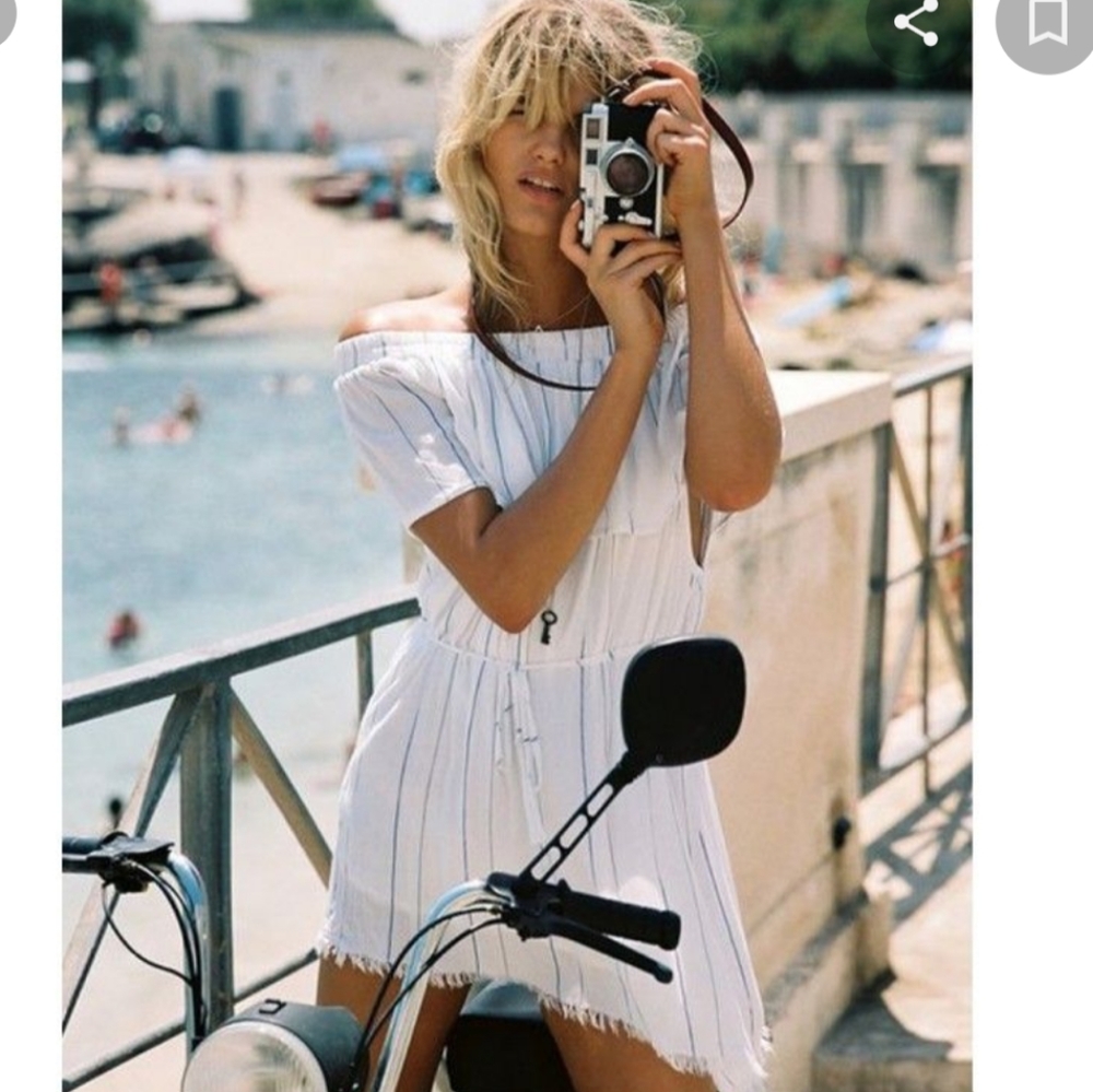 Faithfull the Brand Lopez stripe Alma dress